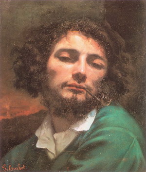 Self-Portrait (Man with a Pipe) 1848-49