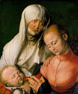 St Anne with the Virgin and Child 1519