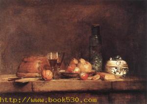 Still-Life with Jar of Olives 1760