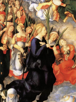 The Adoration of the Trinity (detail) 1511