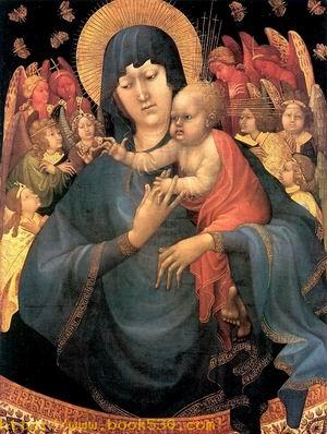 Virgin and Child with Angels 1410