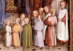 Presentation of Christ in the Temple (detail) 1447