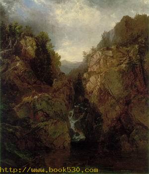 A Woodland Waterfall c.1855