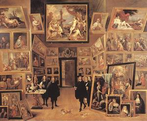 Archduke Leopold Wilhelm in his Gallery c. 1647