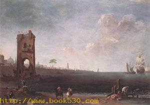 Coastal View with Tower 1715-20