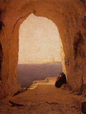 Grotto in the Gulf of Naples 1829