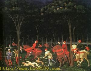 he Hunt in the Forest, right half, 1460s
