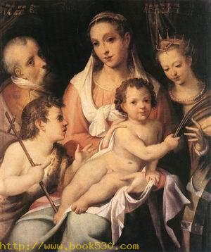 Holy Family with the Infant St John the Baptist and St Catherine of Alexandria