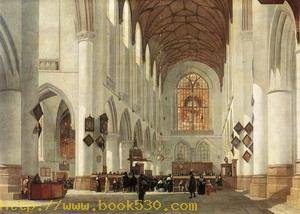 Interior of the St Bavo Church at Haarlem 1665