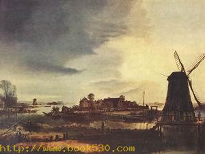 Landscape with Windmill 1647-49