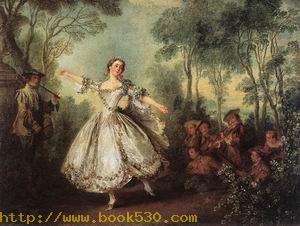 Mademoiselle de Camargo Dancing 1730