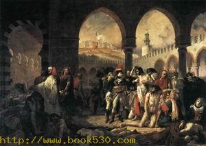 Napoleon Bonaparte Visiting the Plague-stricken at Jaffa 1799