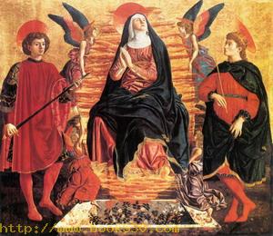 Our Lady of the Assumption with Sts Miniato and Julian 1450