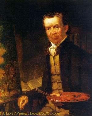 Portrait of Edward Hicks 1850-52.