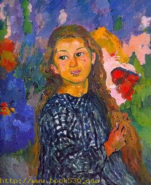 Portrait of Ottilia Giacometti 1912