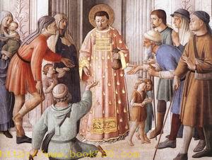 St Lawrence Distributes Food to the Poor (detail) 1447-50