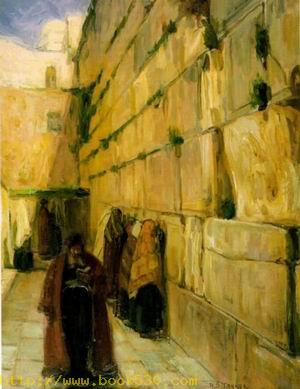 Study for the Wailing Wall c1897