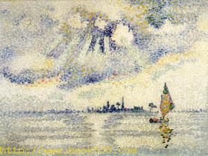 Sunset on the Lagoon, Venice c.1903-04