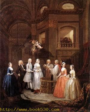 The Marriage of Stephen Beckingham and Mary Cox c. 1729