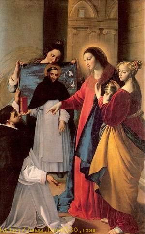 The Virgin Appears to a Dominican Monk in Seriano