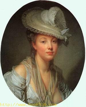 Young Woman in a White Hat 1780