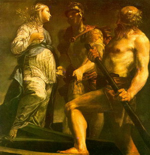 Aeneas with the Sybil &amp; Charon, 1700-05