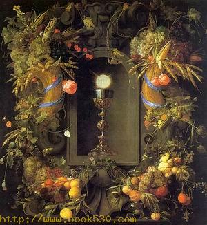 Eucharist in a Fruit Wreath 1648