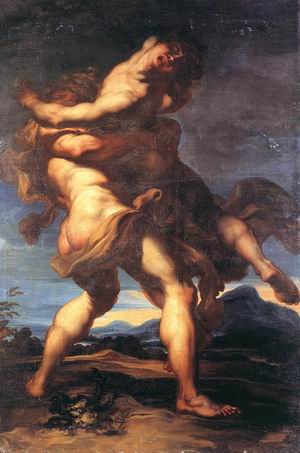 Hercules and Antaeus 1690s
