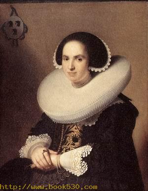Portrait of Willemina van Braeckel 1637