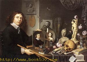 Self-Portrait with Vanitas Symbols 1651