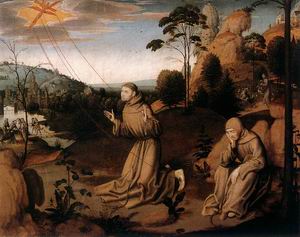 St Francis Altarpiece (central panel) 1500-05