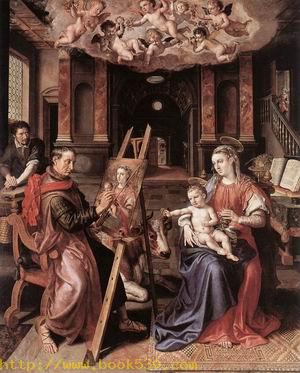 St Luke Painting the Virgin Mary 1602