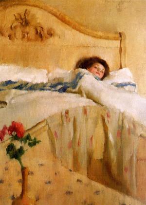 The Convalescent (Zeffy in Bed) 1906