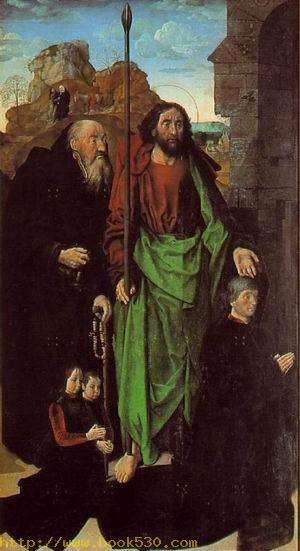 The Portinari Triptych(Left) c. 1475.