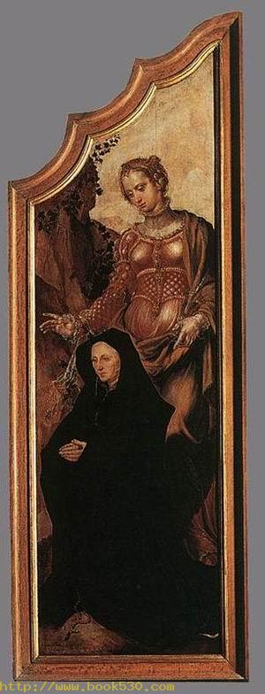 Triptych of the Entombment 1559-60 (right wings)