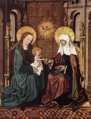 Virgin and Child with St Anne c. 1490