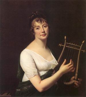 Woman with a Lyre 1808