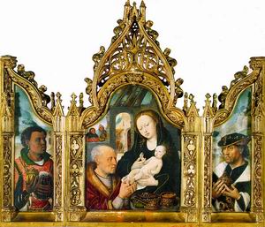 Adoration of the Magi Triptych