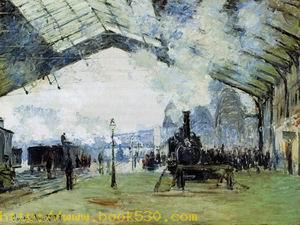 Arrival of the Normandy Train Gare Saint-Lazare 1877