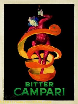 Bitter Campari c.1921.