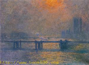 Charring Cross Bridge The Thames 1899-1901