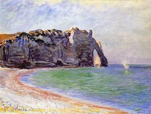 Etretat the Porte dAval 1885