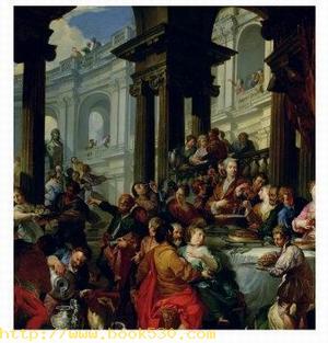 Feast Under an Ionic Portico, circa 1720-25