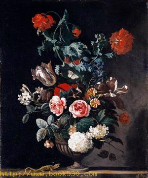 Flowers in a Stone Vase 1670