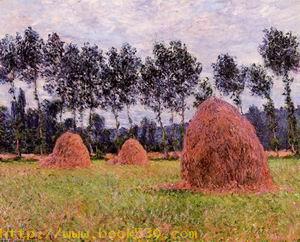 Haystacks Overcast Day 1884