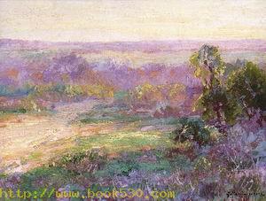 Last Rays of Sunlight, Early Spring in San Antonio 1922