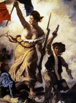 Liberty Leading the People (detail) 1830