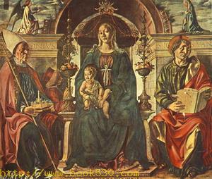 Madonna with the Child and Saints 1474