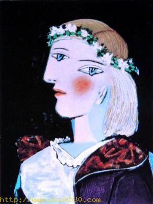 Marie-Therese with a Garland