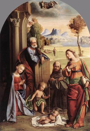 Nativity with Saints 1520s